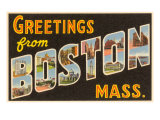 Greetings from Boston  Massachusetts