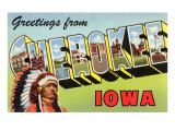 Greetings from Cherokee  Iowa