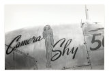 Nose Art  Camera Shy  Pin-Up