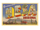 Greetings from Mesa  Arizona