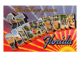 Greetings from St Petersburg  Florida