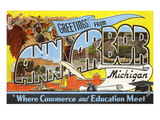 Greetings from Ann Arbor  Michigan