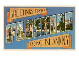 Greetings from Flushing  Long Island  New York