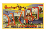 Greetings from Oakland  California