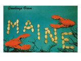 Greetings from Maine  Lobster