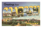 Greetings from Marion  Indiana