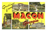 Greetings from Macon  Georgia