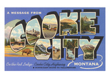 Message from Cooke City  Montana