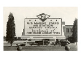 Billboard  USMC Quantico  Virginia
