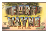 Greetings from Ft Wayne  Indiana