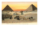 Pyramids and Sphinx  Egypt