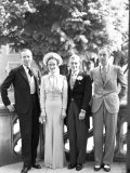 Cecil Beaton  the Duchess of Windsor  the Duke of Windsor and Edward Dudley Metcalfe  England