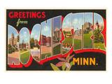 Greetings from Rochester  Minnesota
