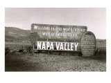 Welcome to Napa Valley sign