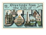 Greetings from Boston  Massachusetts