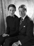 The Duke and the Duchess of Windsor  Prince Edward with Wallis Simpson