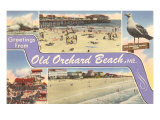 Greetings from Old Orchard Beach  Maine
