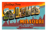 Greetings from St Louis  Missouri