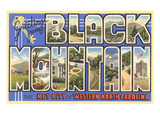 Greetings from Black Mountain  North Carolina