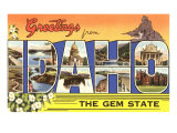 Greetings from Idaho  the Gem State