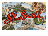 Greetings from St Louis  Missouri