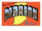 Greetings from Marion  Indiana