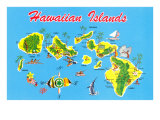 Map of Hawaii