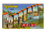 Greetings from Portland  Maine