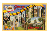 Greetings from Sacramento  California