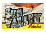 Greetings from Sun Valley  Idaho