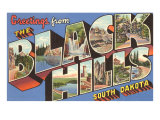 Greetings from Black Hills  South Dakota