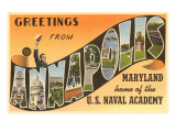 Greetings from Annapolis  Maryland