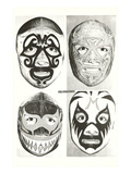 Masks of Mexican Wrestlers