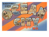 Greetings from Ocean City  Maryland