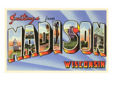 Greetings from Madison  Wisconsin