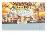 Postcard Folder  Vancouver  British Columbia
