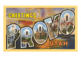 Greetings from Provo  Texas