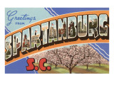 Greetings from Spartanburg  South Carolina