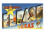 Greetings from El Paso  Texas