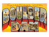 Greetings from Boulder Dam  Nevada