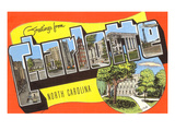 Greetings from Charlotte  North Carolina
