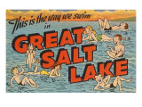 Greetings from Great Salt Lake  Utah