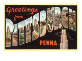 Greetings from Pittsburgh  Pennsylvania
