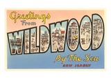 Greetings from Wildwood-by-the-Sea  New Jersey