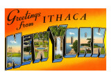 Greetings from Ithaca  New York