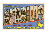 Greetings from Amarillo  Texas