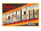 Greetings from Ocean City  New Jersey