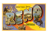Greetings from Reno  Nevada