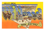 Hello from Wildwood  New Jersey