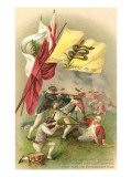 Don't Tread on Me Flag  Battle Scene